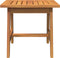 vidaXL - Bijzettafel - 45x45x40 - cm - van - massief - acaciahout