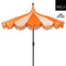Mica Decorations Kim - Stokparasol - Ø235 x 238 cm - Oranje