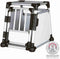 Trixie Transport Box Aluminium S - Transportkooi - Goede luchtcirculatie - Zilverkleurig/Zwart