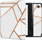 imoshion E-reader Hoesje - Geschikt voor Tolino Epos 3 - Design Slim Hard Case Sleepcover Bookcase met stand - White Graphic