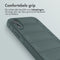 imoshion Hoesje Geschikt voor iPhone Xr Hoesje Siliconen - imoshion EasyGrip Backcover - Donkergroen