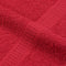 vidaXL - Saunahanddoeken - 4 - st - 80x200 - cm - 360 - g/m² - 100% - katoen - rood