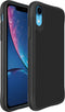 iMoshion Hoesje Geschikt voor iPhone Xr Hoesje Shockproof - iMoshion Rugged Hybrid Carbon Case - zwart