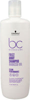 Schwarzkopf Professional Bonacure Frizz Away Shampoo - 1000 ml- Normale shampoo - Voor Alle haartypes -
