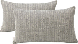 Kussenhoes Alexandra House Living Blauw 30 x 50 cm 2 Stuks
