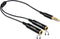Delock - Jack Splitter - 3,5mm naar 2x 3,5mm Jack - zwart