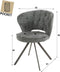AnLi Style Stoel halfronde rug spring Antraciet