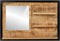 vidaXL - Spiegel - met - schappen - 80x8x55 - cm - glas - en - massief - mangohout