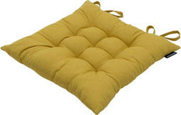 Toscane kussen ca.46x46cm Panama mustard