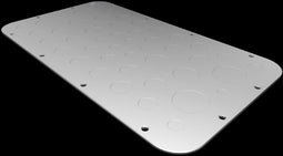 Rittal AX 2576.100 - Rekplaat - Licht Grijs Staal