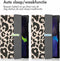 imoshion Tablet Hoes - Geschikt voor Samsung Galaxy Tab A8 (2021/2022) - Design Trifold Bookcase - Leopard