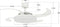 LT-Luce Fanaway - Plafondventilator - White