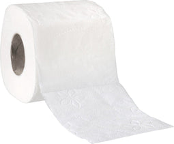 Qleaniq® | Toiletpapier | 2-laags | 10cm | Basic | wit | 48 stuks