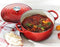 Le Creuset Signature Braadpan - Ø34 cm - Gietijzer - 12,4 liter - Kersenrood