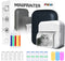 Mini Printer - Draadloze Fotoprinter - Inktloos met App - Wit en Groen