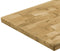 vidaXL - Tafelblad - rechthoekig - 44 - mm - 120x60 - cm - massief - eikenhout