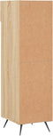 vidaXL - Schoenenkast - 30x35x105 - cm - bewerkt - hout - sonoma - eikenkleurig