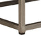 vidaXL - Nachtkastje - 40x30x50 - cm - gerecycled - teakhout - en - staal