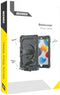 Accezz Rugged Backcover - iPad 10.2 (2019 / 2020 / 2021) - Schouderstrap - Zwart
