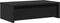 vidaXL - Monitorstandaard - met - lades - 50x27x15 - cm - bewerkt - hout - zwart