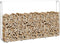 vidaXL - Haardhoutrek - 250x25x150 - cm - gegalvaniseerd - staal