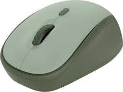 Trust Yvi+ - Draadloze muis - Stille knoppen - Groen