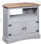 vidaXL - Wandtafel - 80x43x78 - cm - Mexicaans - grenenhout - Corona-stijl - grijs