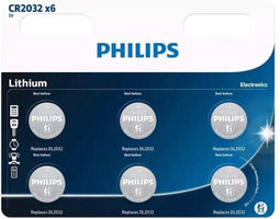 Philips CR2032P601B - Lithium knoopcelbatterij 3V 210 mAh - Zilver