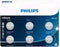 Philips CR2032P601B - Lithium knoopcelbatterij 3V 210 mAh - Zilver
