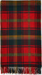 Plaid Tartan Dark Maple - Merino Lamswol - 140x185 - Bronte by Moon Scotland