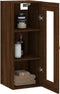 vidaXL - Hangkast - 34,5x34x90 - cm - bruin - eikenkleur