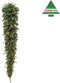 Triumph Tree - Belian slinger groen LED - l180cm