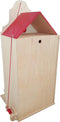 Playwood - Houten Pakhuis / Grachtenpand klein; hoogte 67 CM