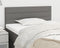 vidaXL - Hoofdbord - 100x5x78/88 - cm - stof - donkergrijs