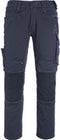 Mascot Unique - Werkbroek - Kniezakken CORDURA® - zwart/donkerantraciet - C52 (1 stuk)