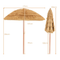 Coast 200 cm - Kantelbare Strandparasol - UV-bescherming UPF 50+ - Natural