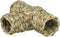 Trixie tunnel met vertakking hamster gras 25x9x18 cm