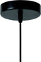 Lucide MESH - Hanglamp - Ø 28 cm - 1xE27 - Zwart