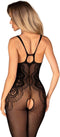 Obsessive - G335 Bodystocking - Zwart