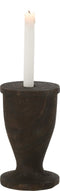 J-Line kaarshouder - hout - zwart - large