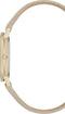 Pierre Cardin Belleville PC Monogram CBV.1503 Horloge - Leer - Beige - Ø 31 mm