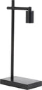 Light & Living Tafellamp Corby - Zwart - 21x12x45.5cm - Modern