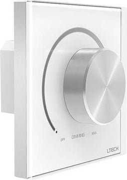 Ltech 1-kanaals led-dimmer - bediening via draaiknop