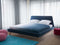 VIENNE - Tweepersoonsbed - Blauw - 180 x 200 cm - Polyester