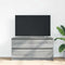vidaXL - Tv-meubel - 100x35x54 - cm - bewerkt - hout - grijs - sonoma - eikenkleurig