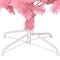 vidaXL - Kunstkerstboom - met - standaard - 240 - cm - PVC - roze