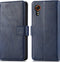 imoshion Hoesje Geschikt voor Samsung Galaxy Xcover 7 Hoesje Met Pasjeshouder - imoshion Luxe Bookcase - Donkerblauw