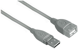 Hama 75045027 - USB 2.0 Kabel - 180 cm - Grijs