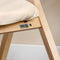 SoBuy FST40-Wx2 - Klapstoel - Opvouwbaar met Zitkussen - Wit (2 stuks)