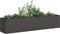 vidaXL - Plantenbak - 200x40x40 - cm - koudgewalst - staal - zwart